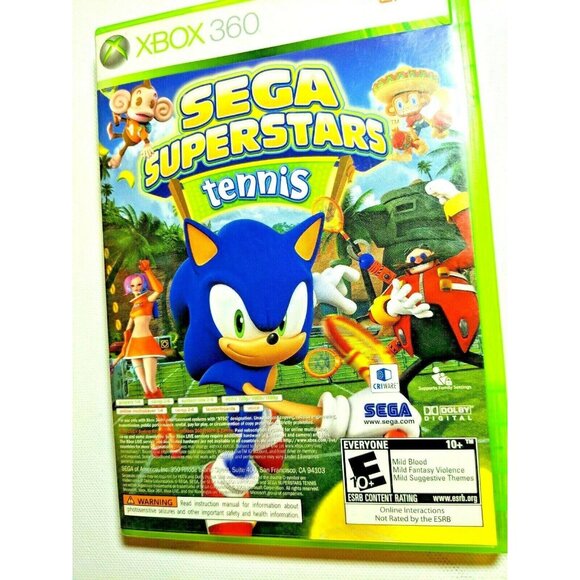 Sega Superstars Tennis & Xbox Live Arcade Compilation Disc For Xbox 360 Complete - Picture 1 of 4